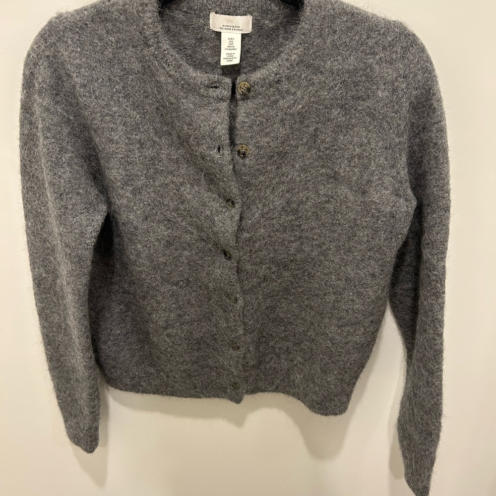 H&M Premium Gray Women's Cardigan